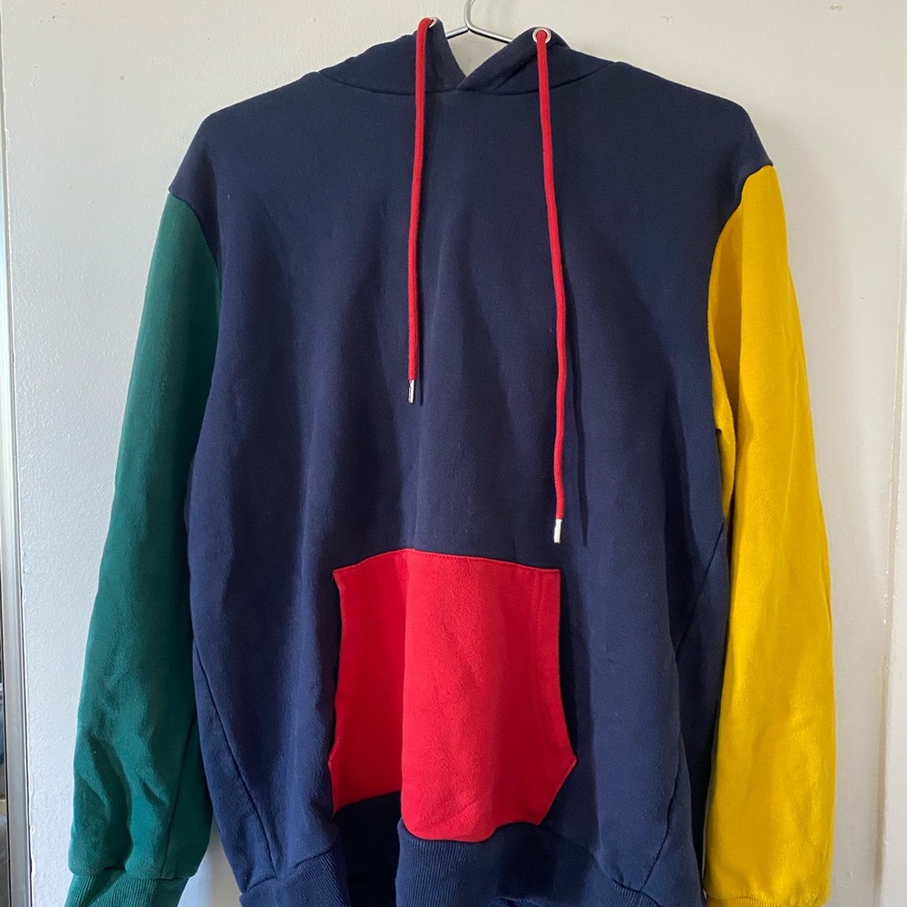 Multi color hoodie